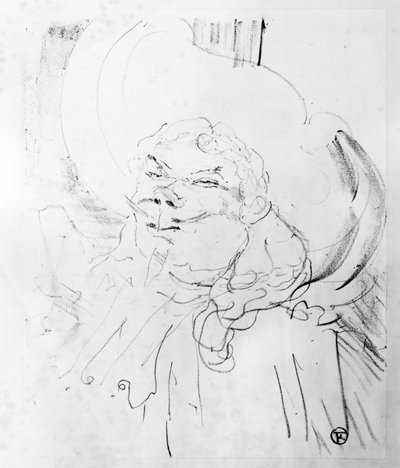Benoît-Constant Coquelin as Cyrano de Bergerac by Henri de Toulouse Lautrec